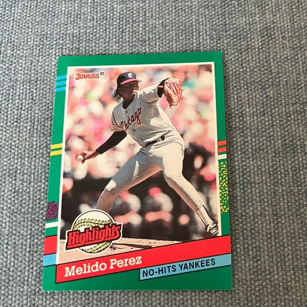 1991 Donruss Chicago White Sox Highlights Baseball Card Trading Card